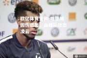 欧亿体育官网-哈德威因伤退出，山西队壮志凌云